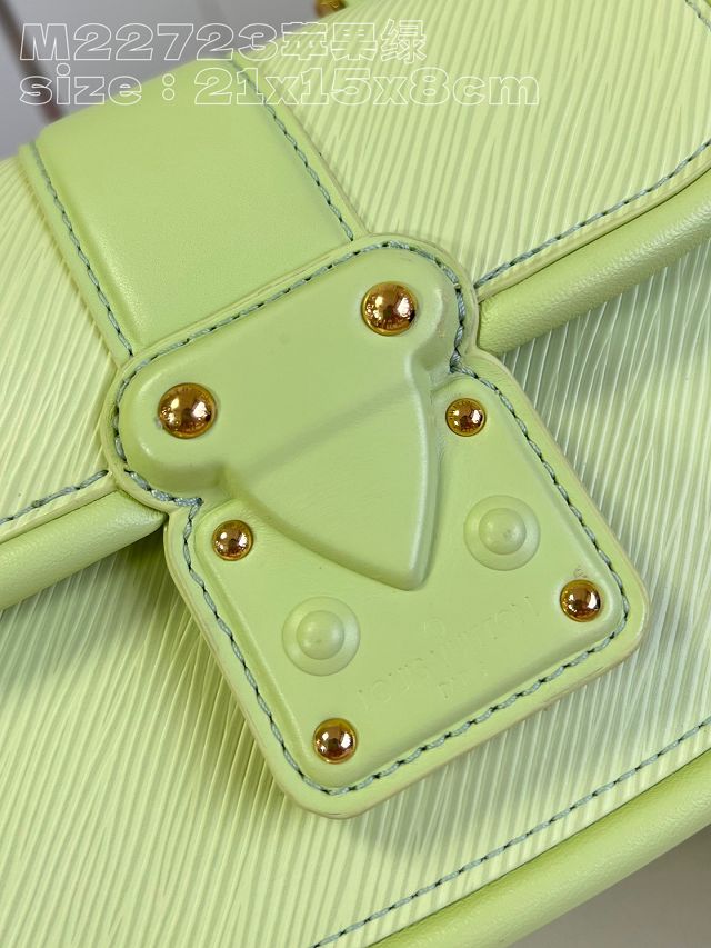 Louis vuitton original epi leather hide&seek bag M22725 light green