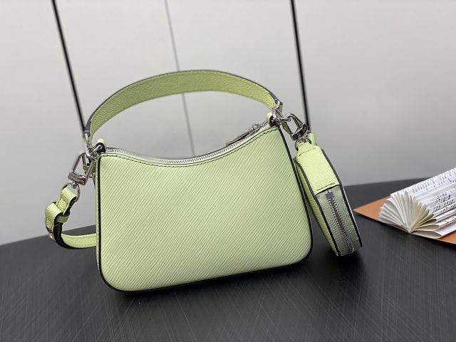 Louis vuitton original epi leather marellini bag M22651 light green