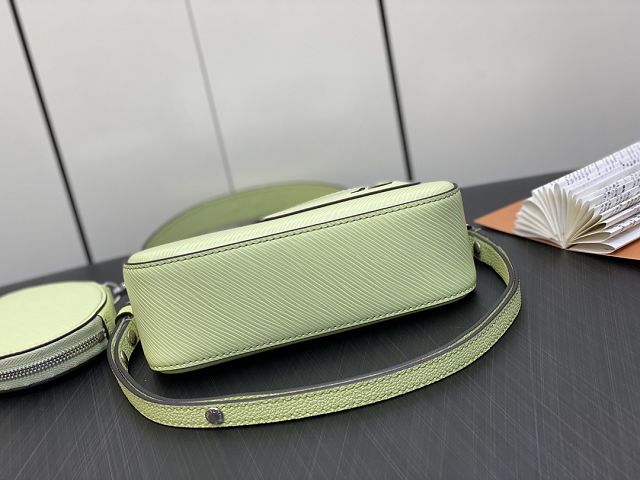 Louis vuitton original epi leather marellini bag M22651 light green