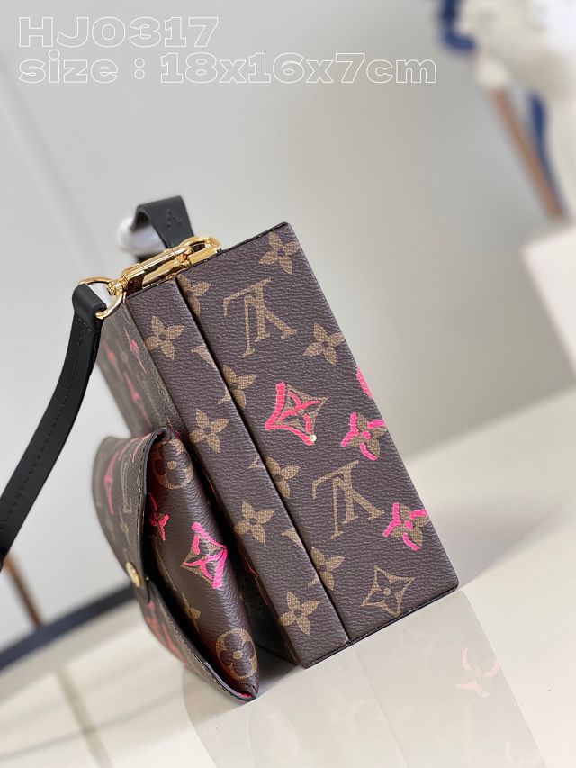 Louis vuitton original monogram canvas mobile box HJ0317