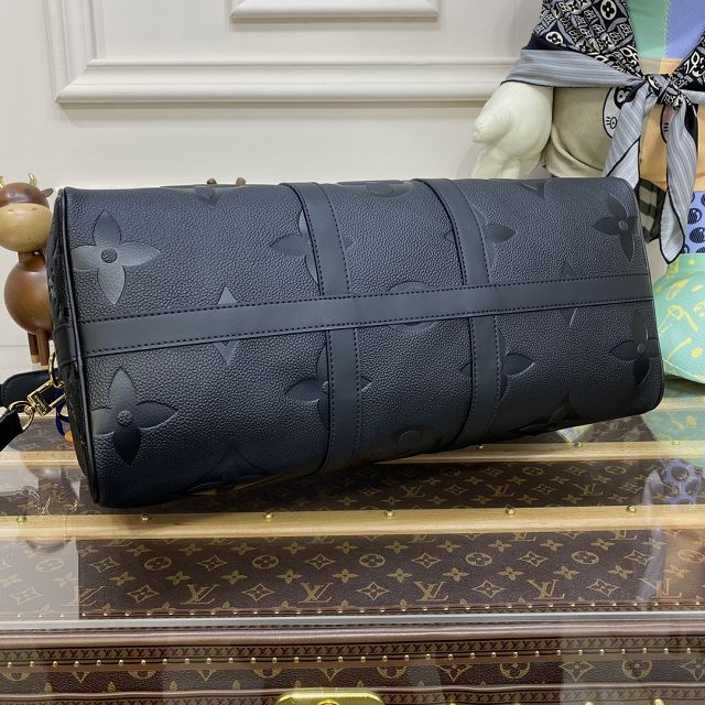 Louis vuitton original calfskin keepall 45 M46114 black