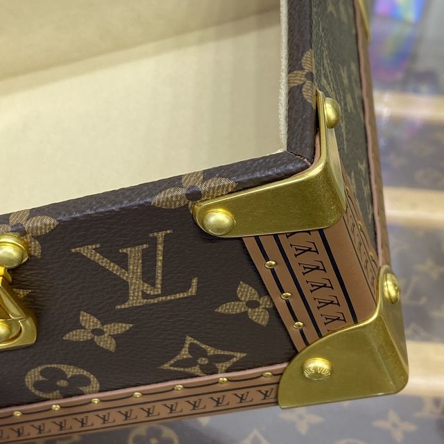 Louis vuitton original canvas small treasure case M20294