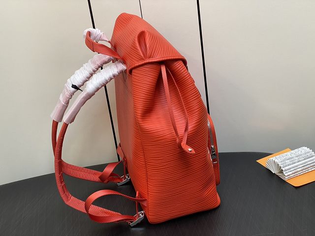 Louis vuitton original epi leather montsouris backpack M23099 red