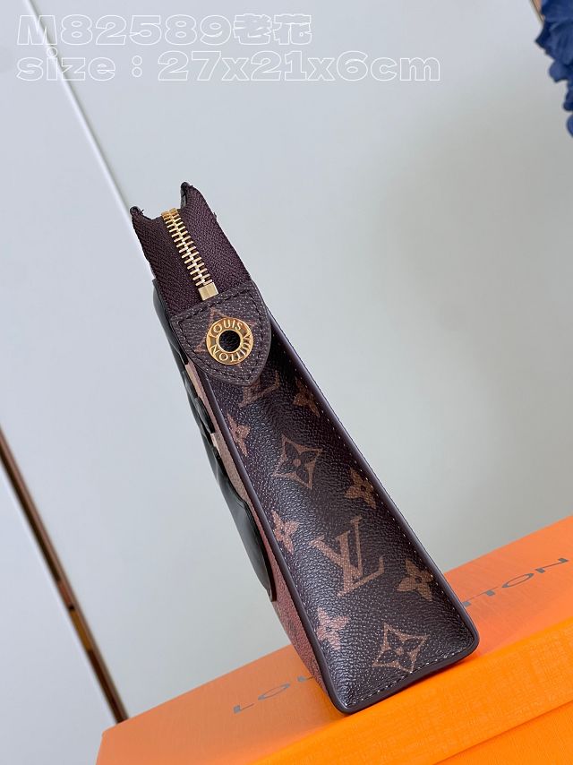 Louis vuitton original monogram canvas pochette voyage m82589 