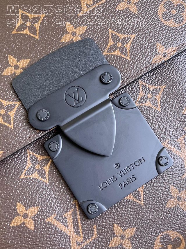 Louis vuitton original monogram canvas s-lock pochette M82598