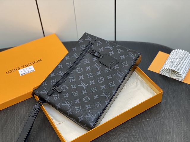 Louis vuitton original monogram eclipse pochette M40505