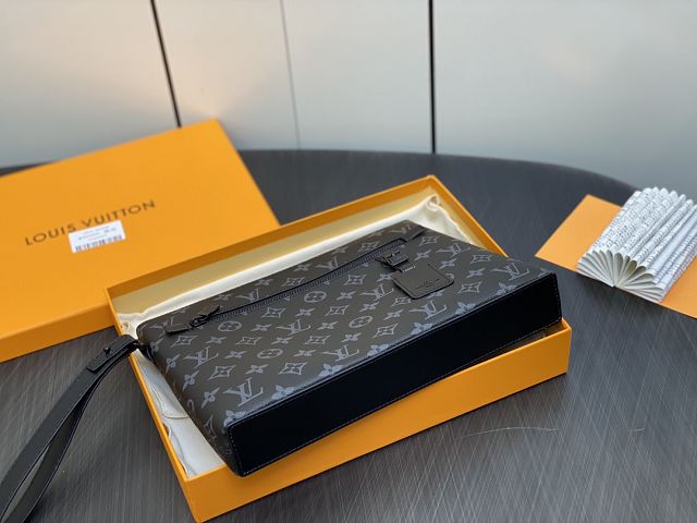 Louis vuitton original monogram eclipse pochette M40505