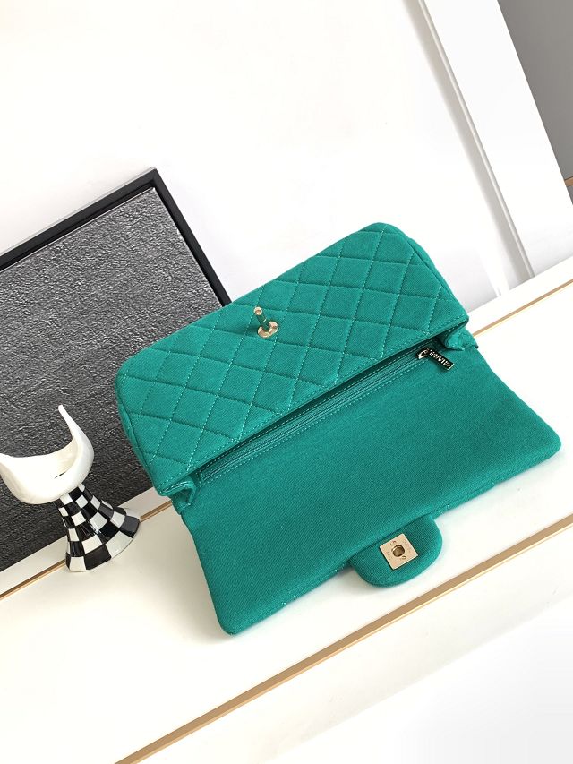 CC original velvet evening bag AP4199 green