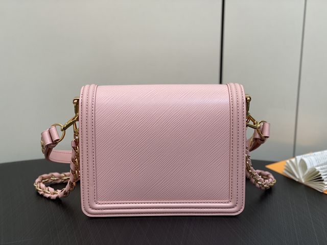 2024 Louis vuitton original epi leather dauphine mini bag M23558 pink