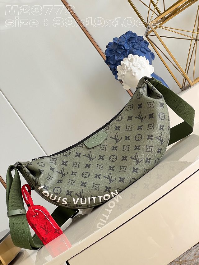 2024 Louis vuitton original monogram canvas hamac bag M23779 green