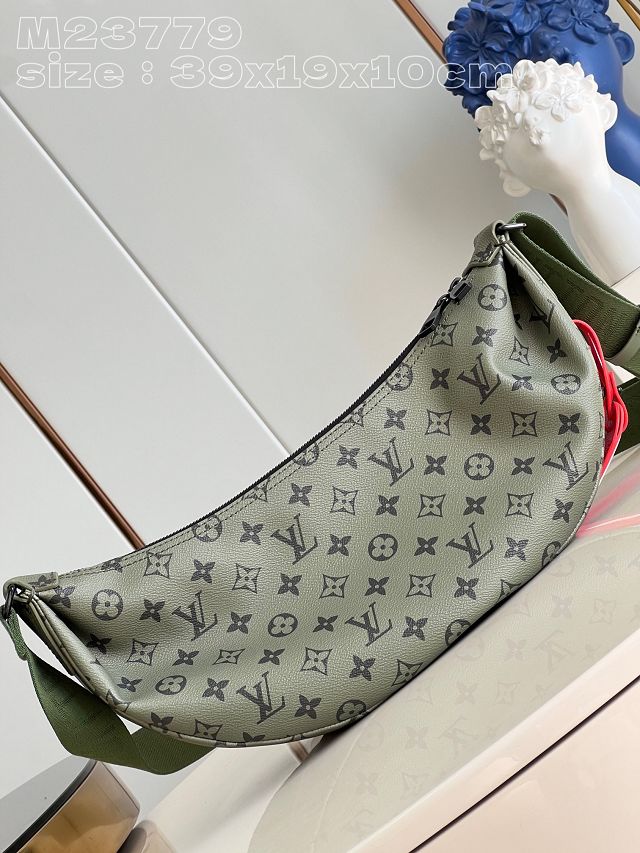 2024 Louis vuitton original monogram canvas hamac bag M23779 green