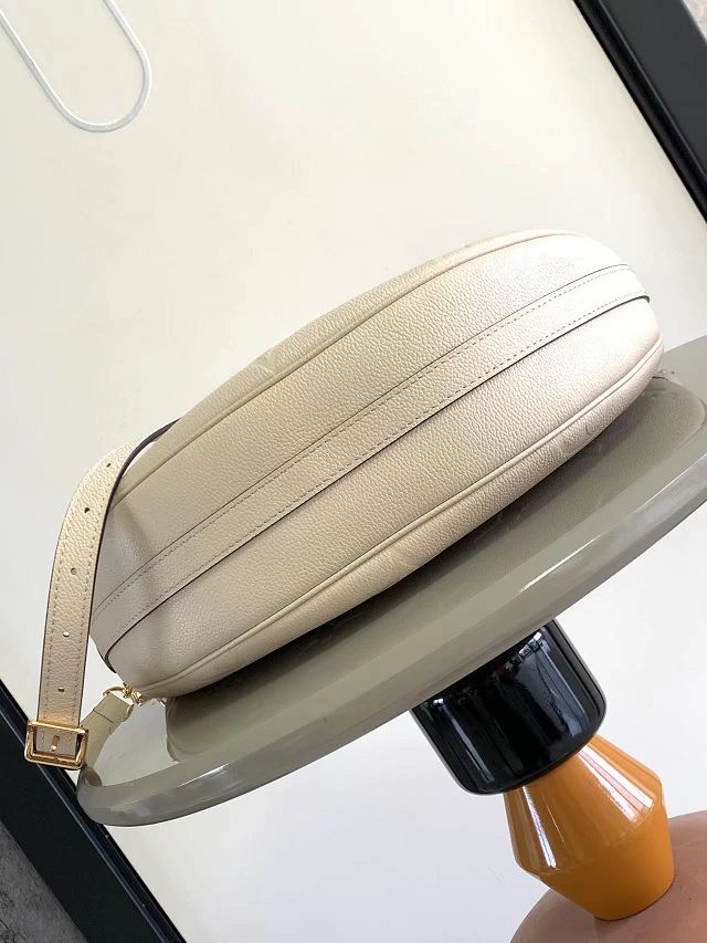 2024 Louis vuitton original calfskin loop hobo bag M46739 white