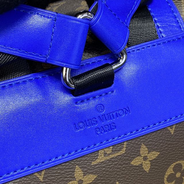 Louis vuitton original monogram canvas christopher backpack pm M46247 blue