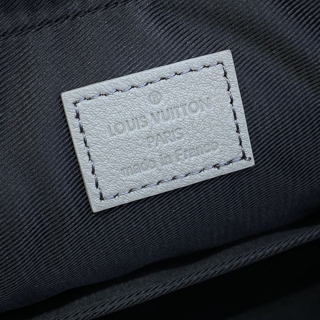 Louis vuitton original calfskin trio messenger bag M46263 grey