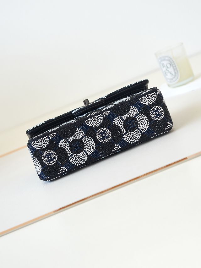 CC original sequins evening bag AS4298 black&blue