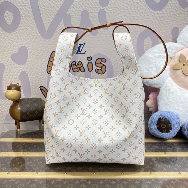 2024 Louis vuitton original monogram canvas atlantis MM m24409 white