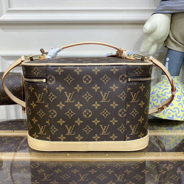 Louis vuitton original monogram large nice cosmetic case M47280