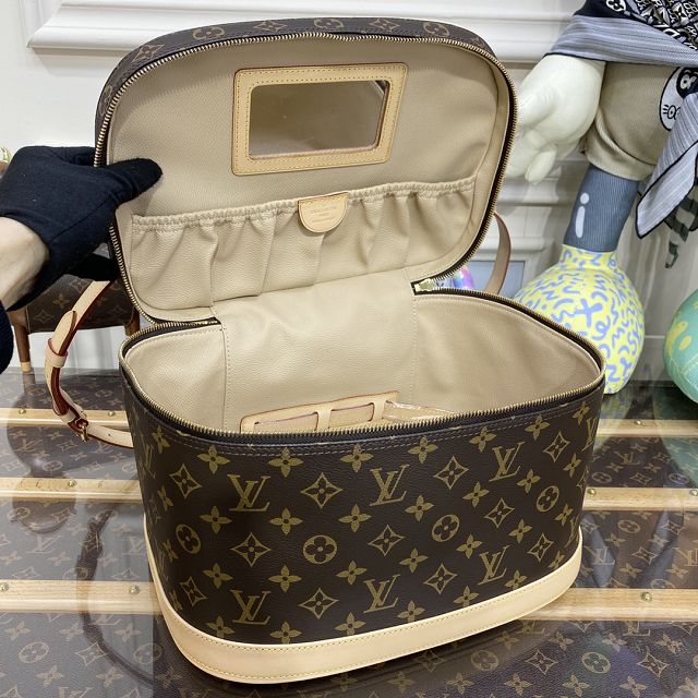 Louis vuitton original monogram large nice cosmetic case M47280