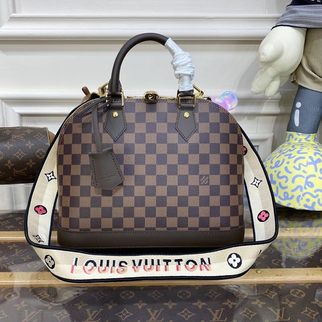 Louis vuitton original damier ebene alma MM N53151