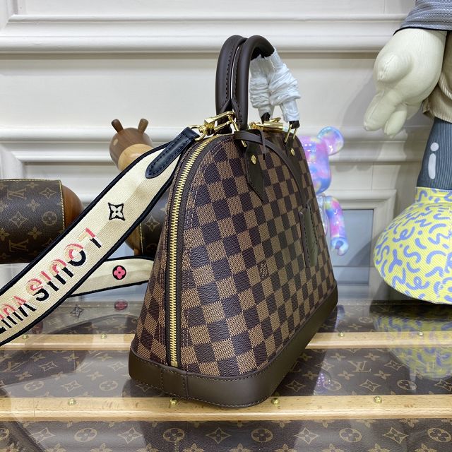 Louis vuitton original damier ebene alma MM N53151