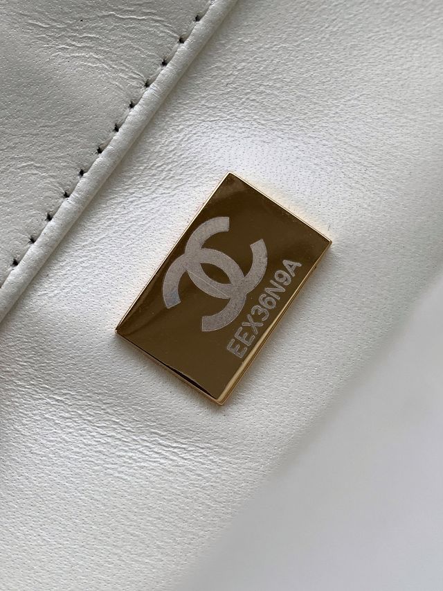 CC original sequins small flap bag AS4561 white
