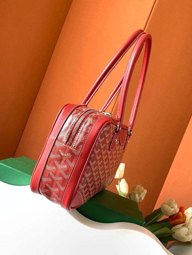 Goyard original canvas baguette bag GY0100 red