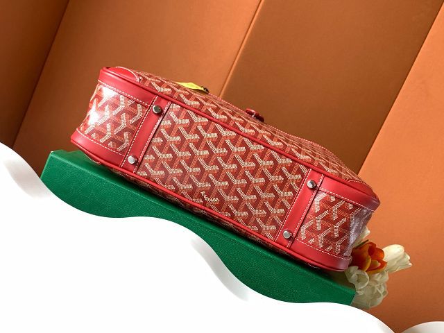 Goyard original canvas bowling bag GY0099 red