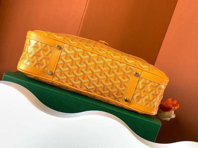 Goyard original canvas bowling bag GY0099 yellow