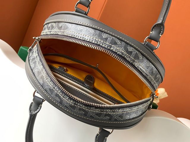 Goyard original canvas small bowling bag GY0098 grey