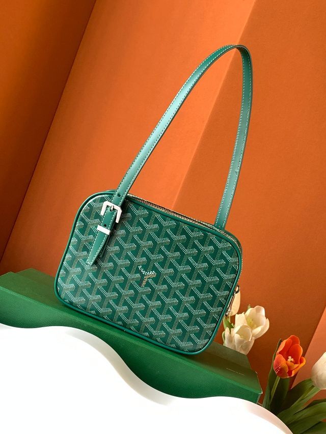 Goyard original canvas small shoulder bag GY0101 green