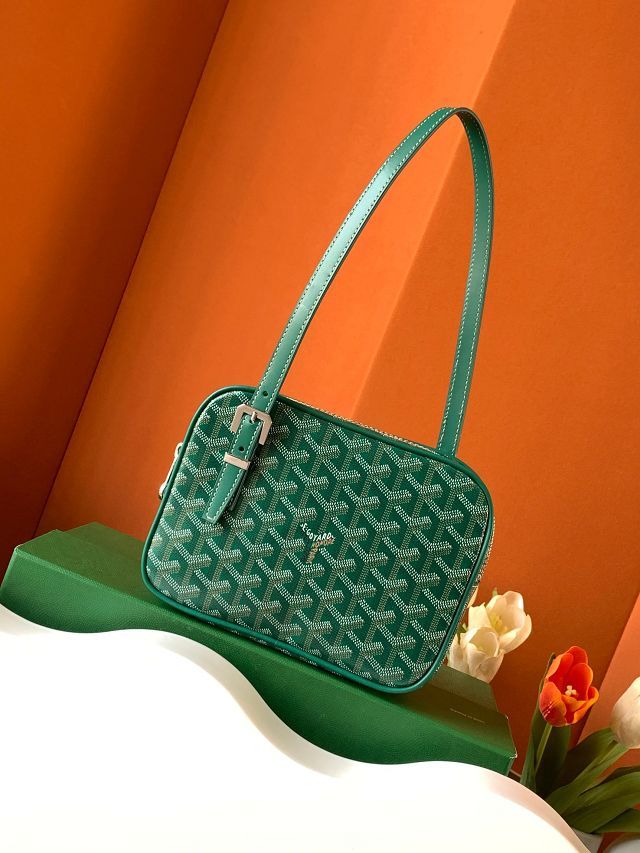 Goyard original canvas small shoulder bag GY0101 green