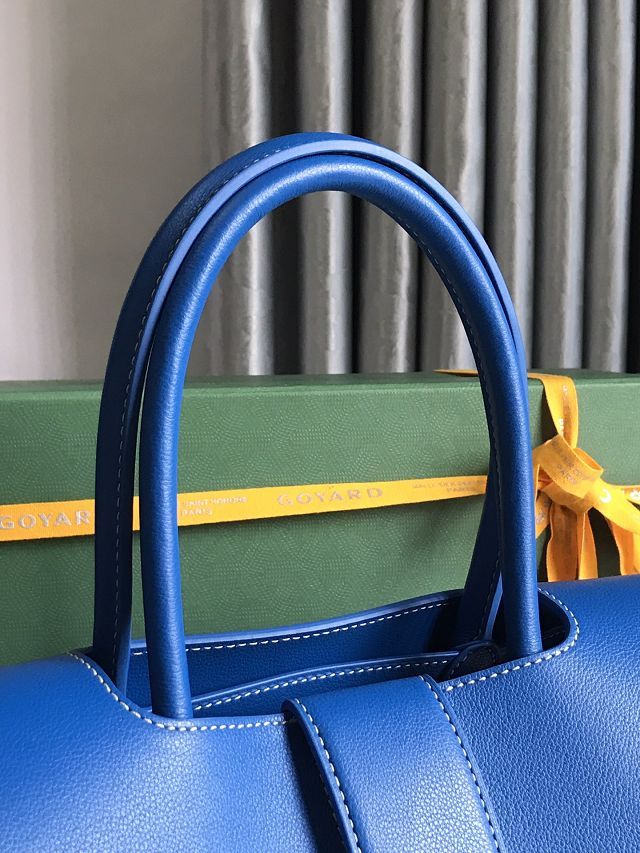 Goyard original canvas saigon tote bag GY0106 blue