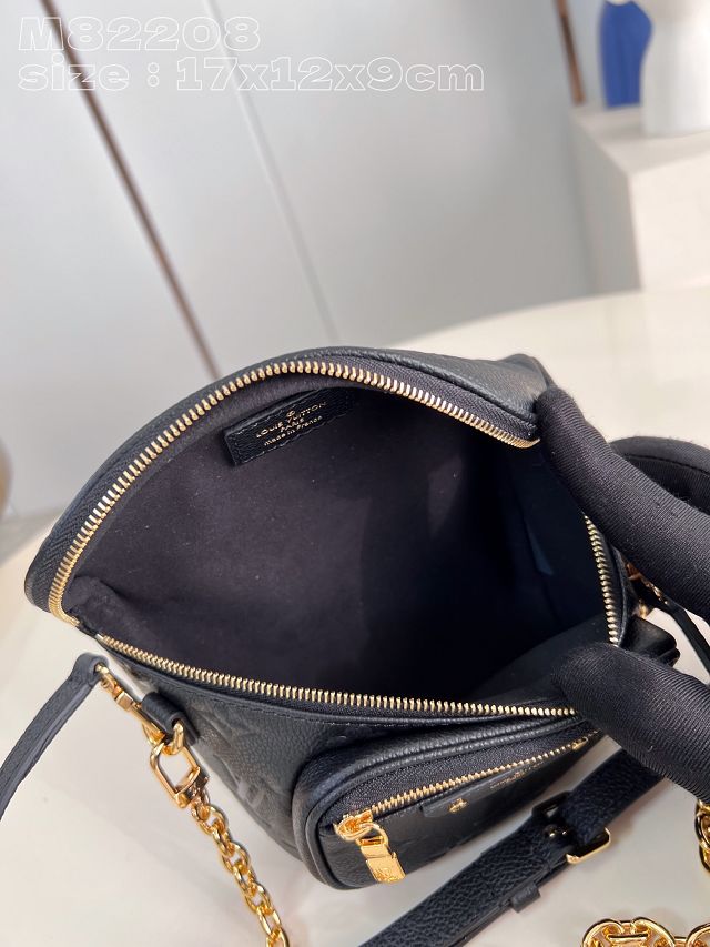 Louis vuitton original calfskin mini bumbag M46917 black