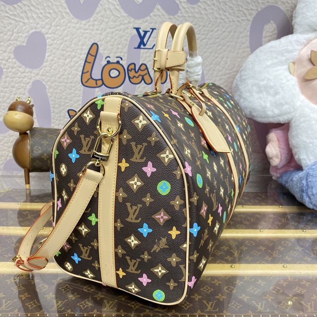 Louis vuitton original monogram canvas keepall 50 M24901