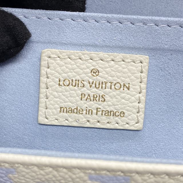 Louis vuitton original calfskin favorite bag M45836 white&blue