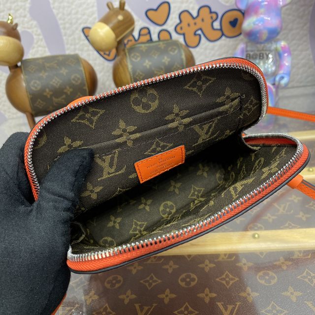 Louis vuitton original epi leather alma backpack M25104 orange