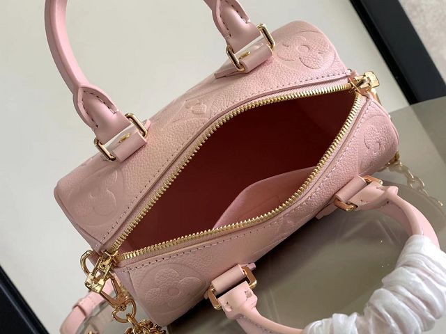 Louis vuitton original calfskin speedy 20 M46397 light pink