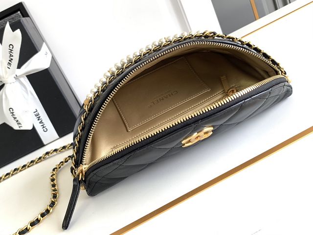 CC original lambskin waist bag AS4991 black