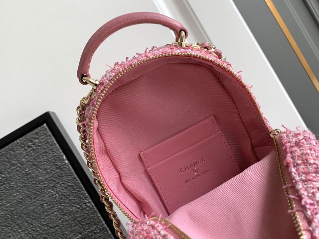 CC original tweed mini backpack AP3753 pink