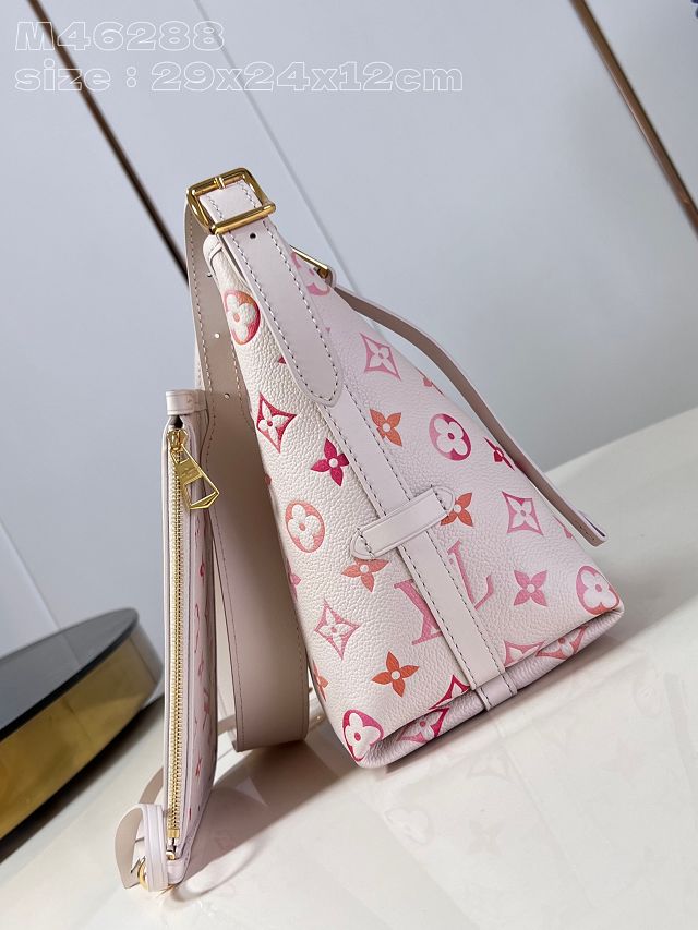 Louis vuitton original calfskin carryAll pm M24652 white&pink