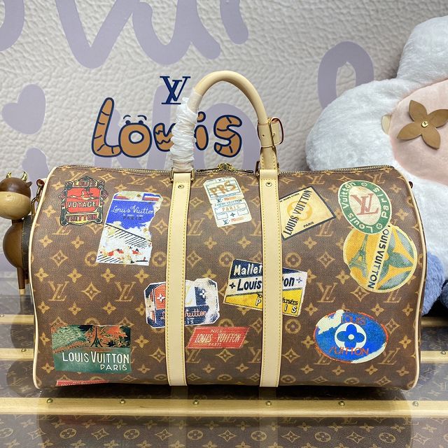 Louis vuitton original monogram canvas keepall 45 M24960