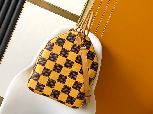 Louis vuitton original damier canvas speedy 50 N40578 yellow