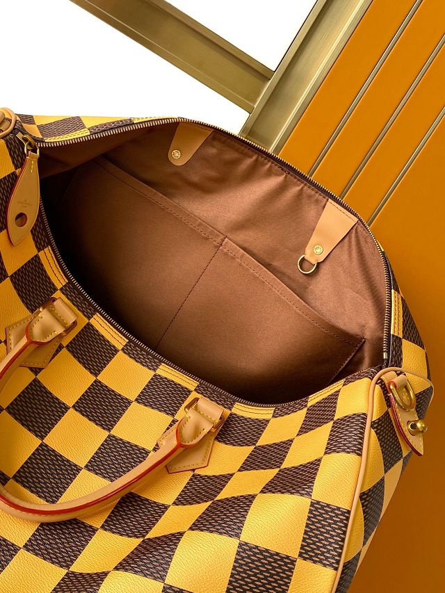 Louis vuitton original damier canvas speedy 50 N40578 yellow