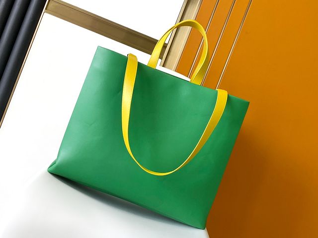 Louis vuitton origianl calfskin shopper bag m24457 green