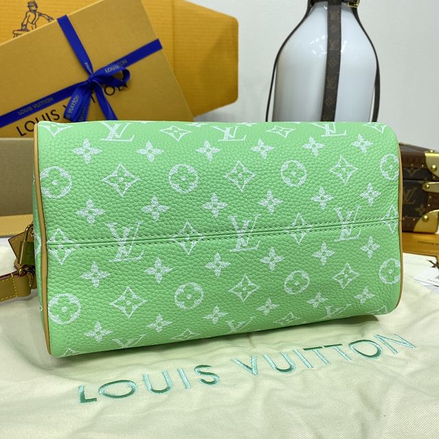 Louis vuitton original soft calfskin speedy P9 25 M24423 green