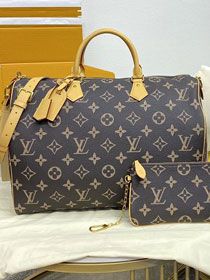 Louis vuitton original soft calfskin speedy P9 50 M46962 brown