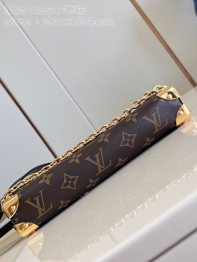 Louis vuitton original monogram canvas slim trunk M20250 black