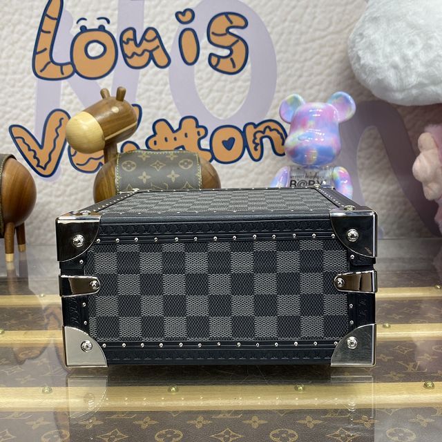 Louis vuitton original damier graphite jewelry box N13513