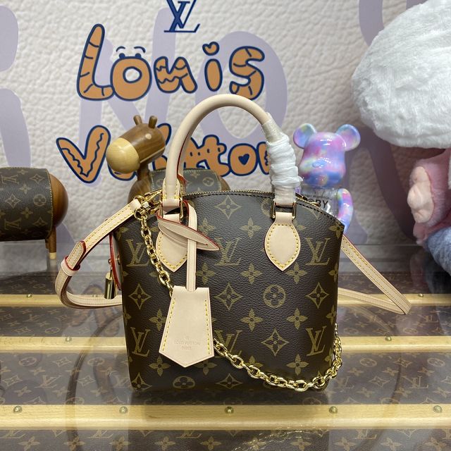 Louis vuitton original monogram canvas lockit BB M12019