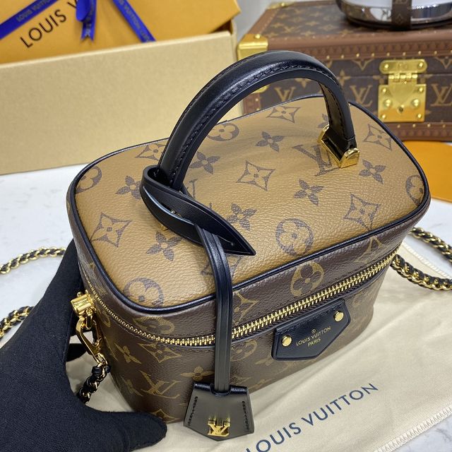 Louis vuitton original monogram canvas vanity pm handbag M47128